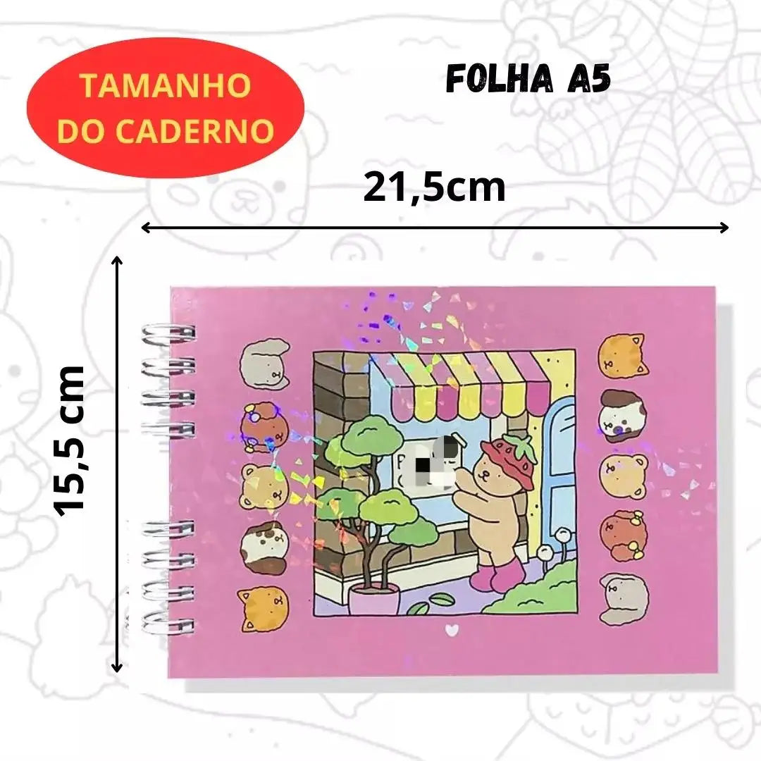 Kit Bobbie Goods (livro capa dura + 12 canetinhas)