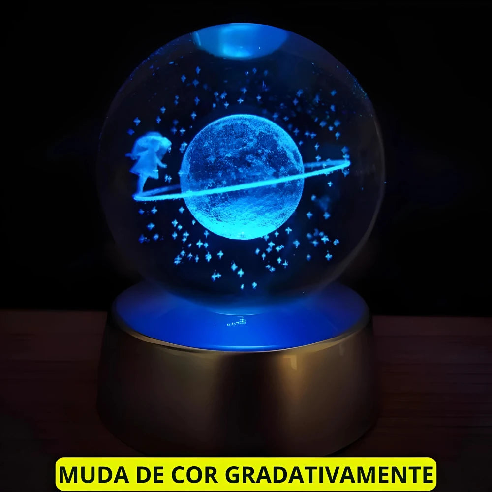 Luminária Sistema Solar/Galáxia