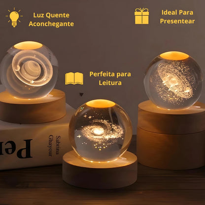 Luminária Sistema Solar/Galáxia