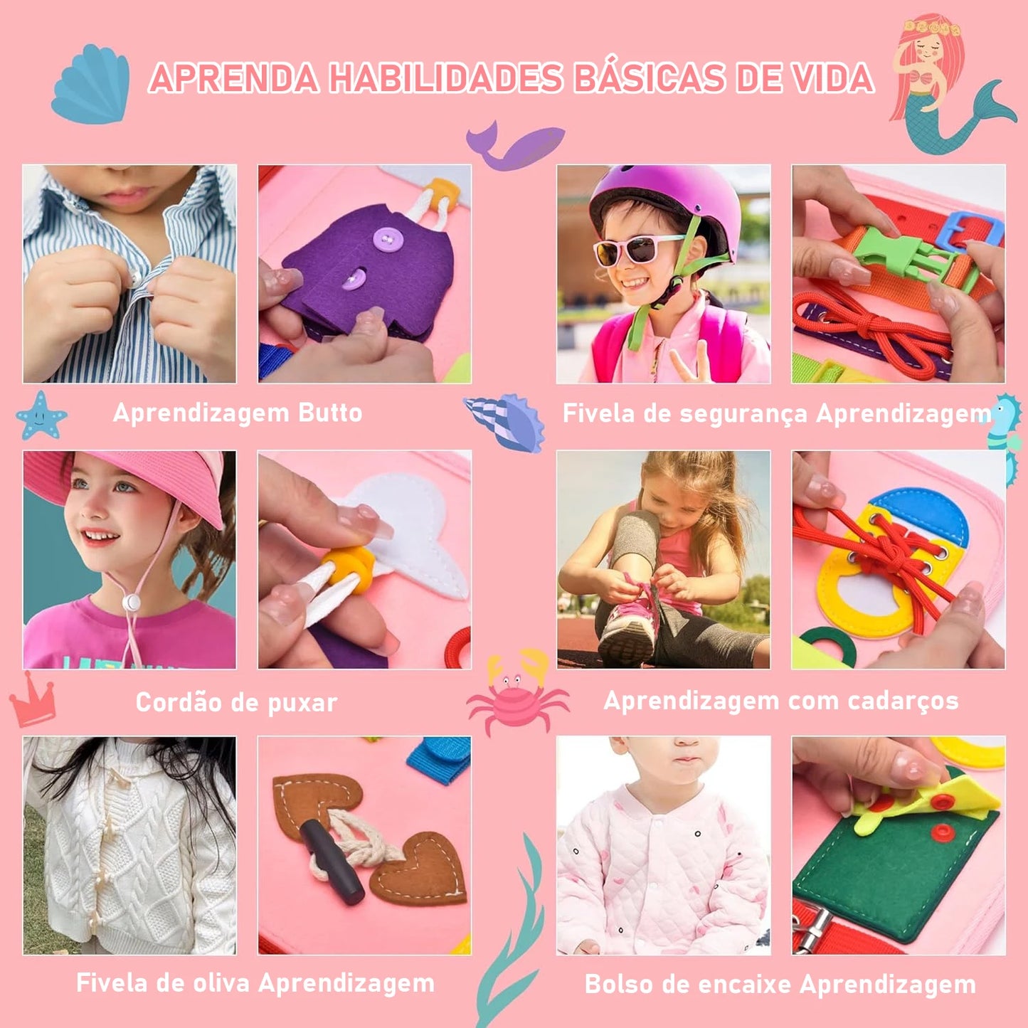 Maleta educativa sensorial Montessori